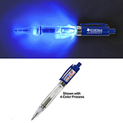 “Vicente“ Light Up Pen with BLUE Colour LED Light